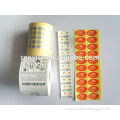 Printing Custom Adhesive Printed Waterproof Logo Labels,Biscuits Private Label